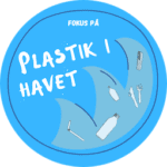 Plastik i havet badge